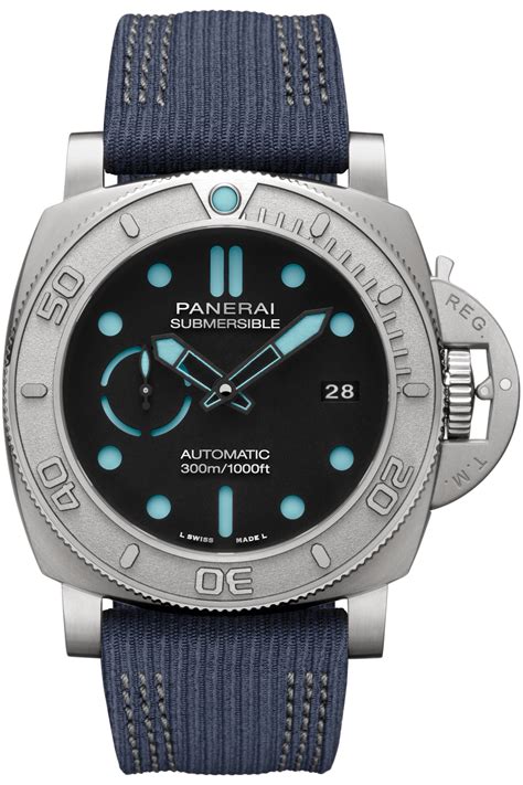 panerai mike horn edition blue nylon strap|Panerai mike horn edition 47mm.